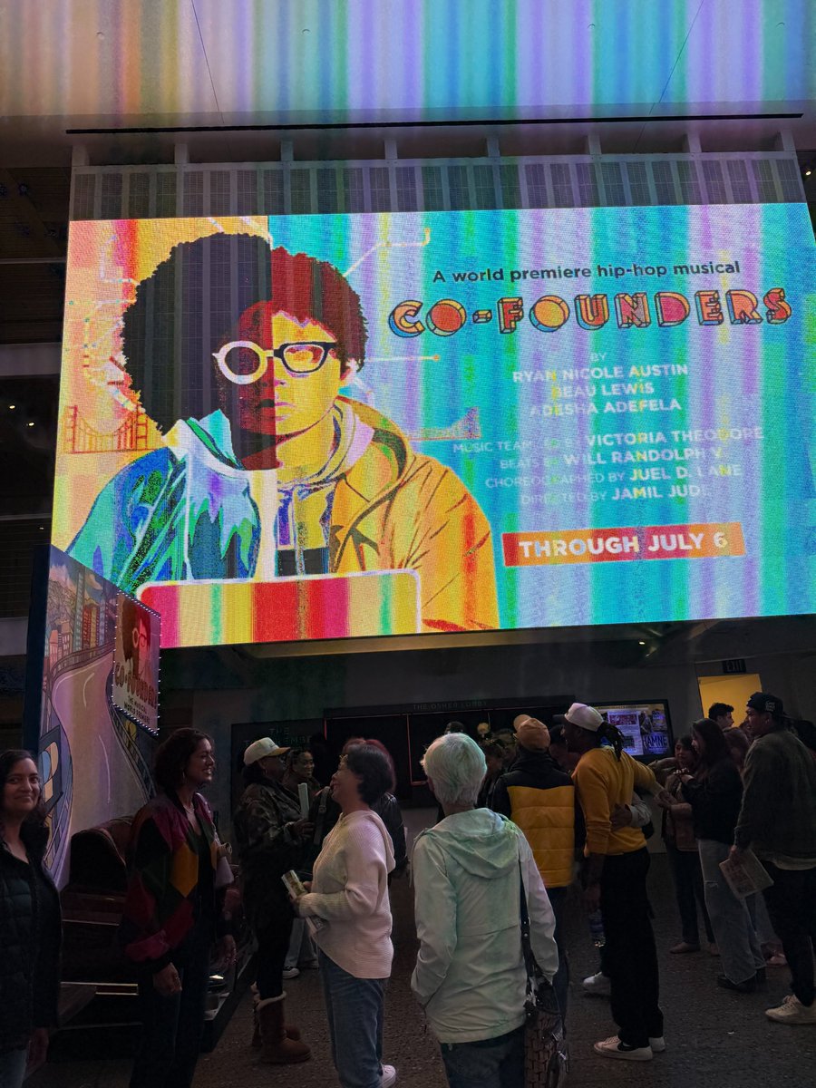 So proud to see Oakland's incredible stories and extraordinary talent shining brightly on stage, representing our Town with such power and authenticity! What a phenomenal run for "Co-Founders" at A.C.T.'s Strand Theater in San Francisco!

As this groundbreaking hip-hop musical