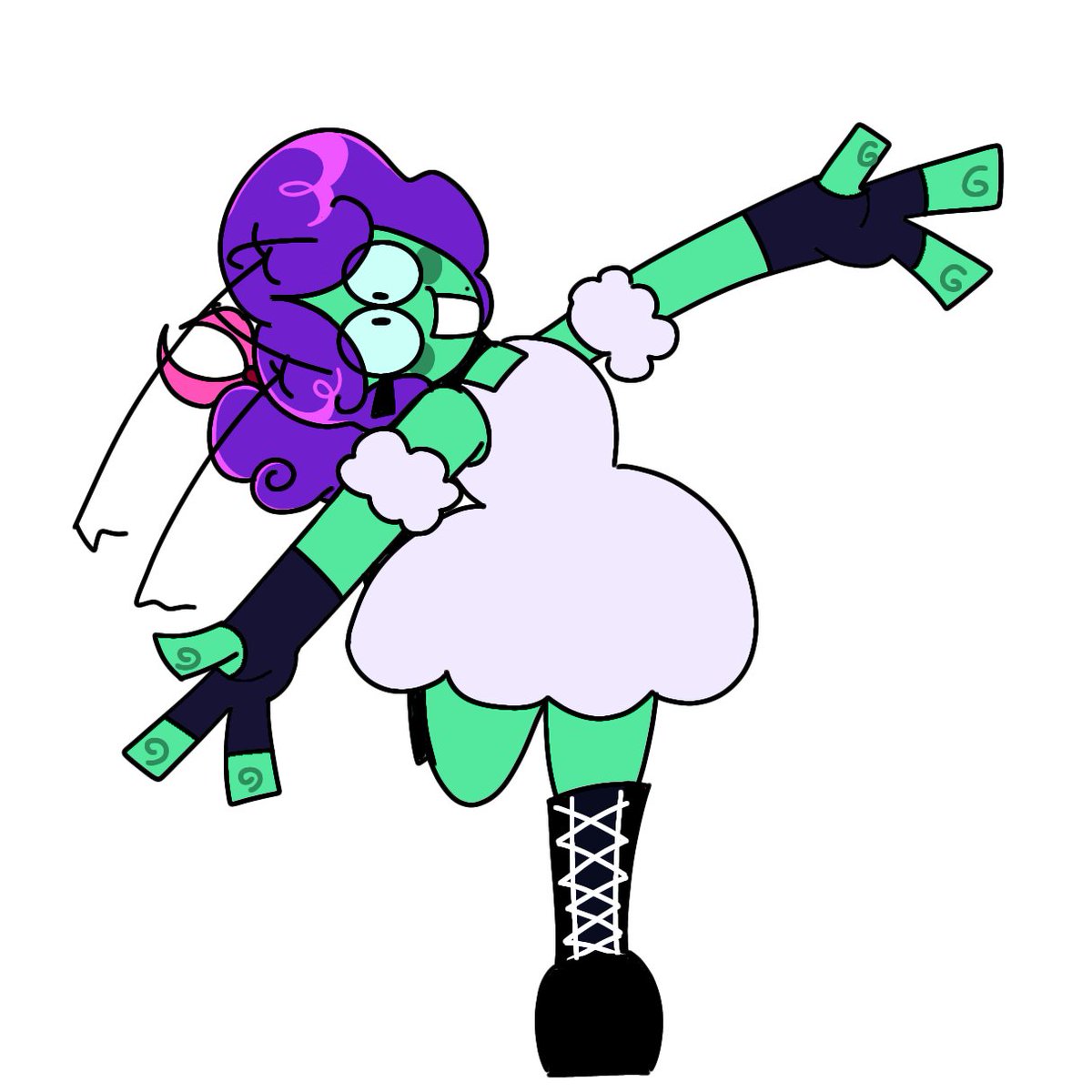 blackcladnerd's tweet photo. monkey wrench sona!! she's just a silly alien girly who never grew up from her theater phase
#monkeywrench #monkeywrenchoc #mwoc https://t.co/j8yeEybQqt