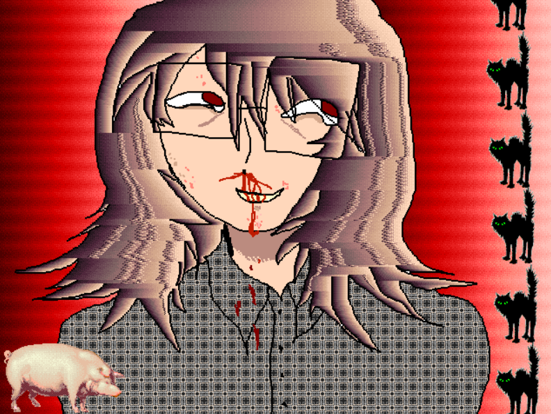 flying colors doodle of a Doopid individual [my persona cement]