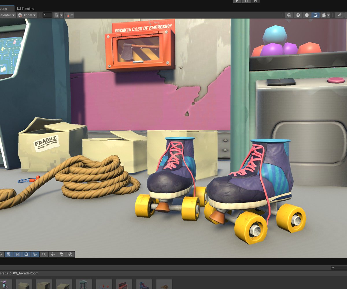 erce_subasi's tweet image. I'm so emotional.... for the first time in my life my model looks better in Unity than in Substance Painter