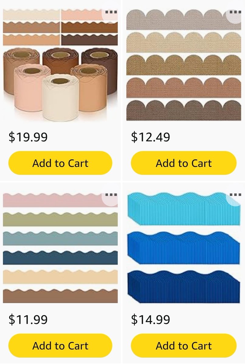 Bulletin board borders may seem small, but they make a big impact! 🌟 They add color, frame student work, and bring the whole classroom theme together. Can you help clear one?? Thank you! 
amazon.com/hz/wishlist/ls…
