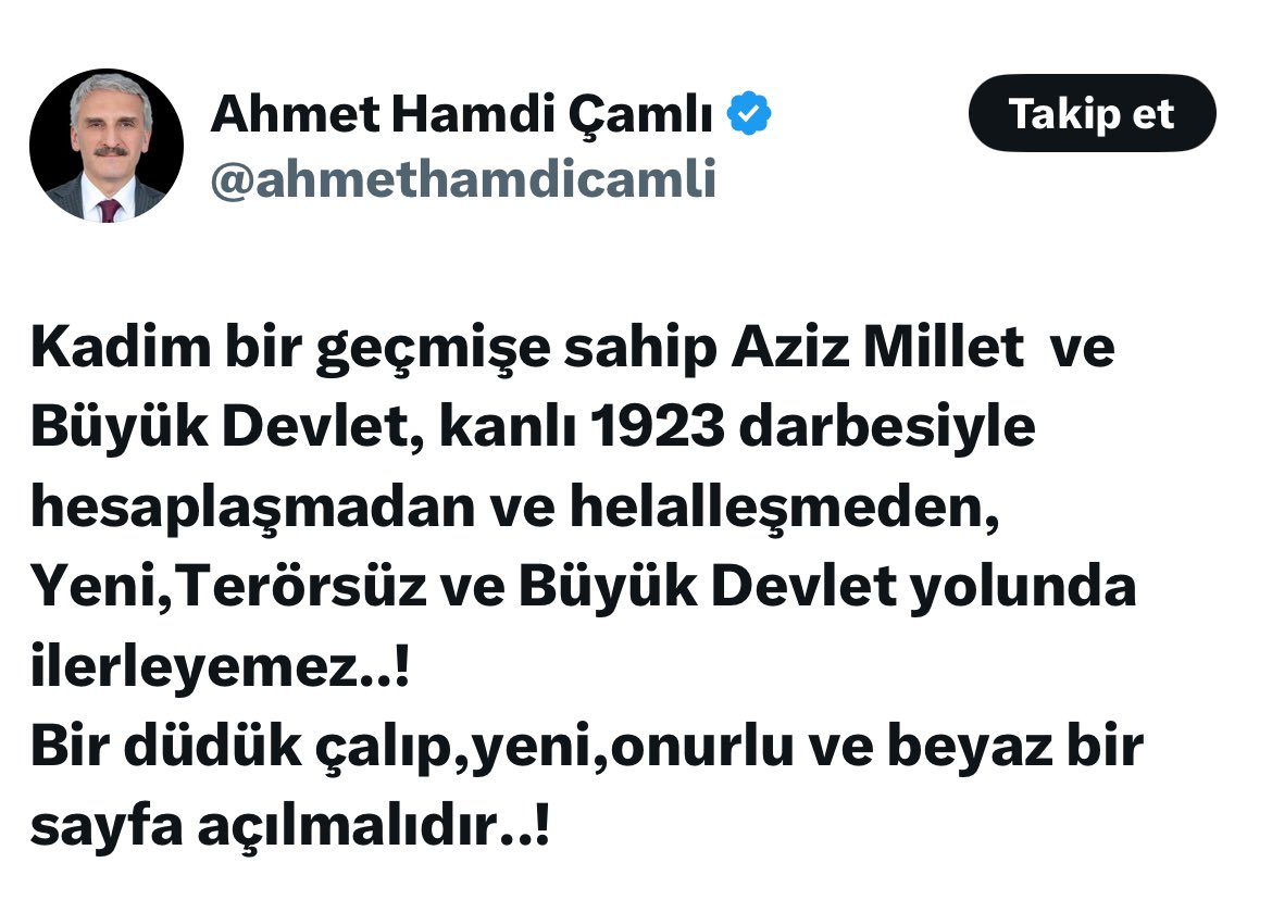 Türkiye’de yaklaşık 15 bin Cumhuriyet savcısı var. Bu Cumhuriyet düşmanına soruşturma açacak bir tane yürekli Cumhuriyet Savcısı yok mu?