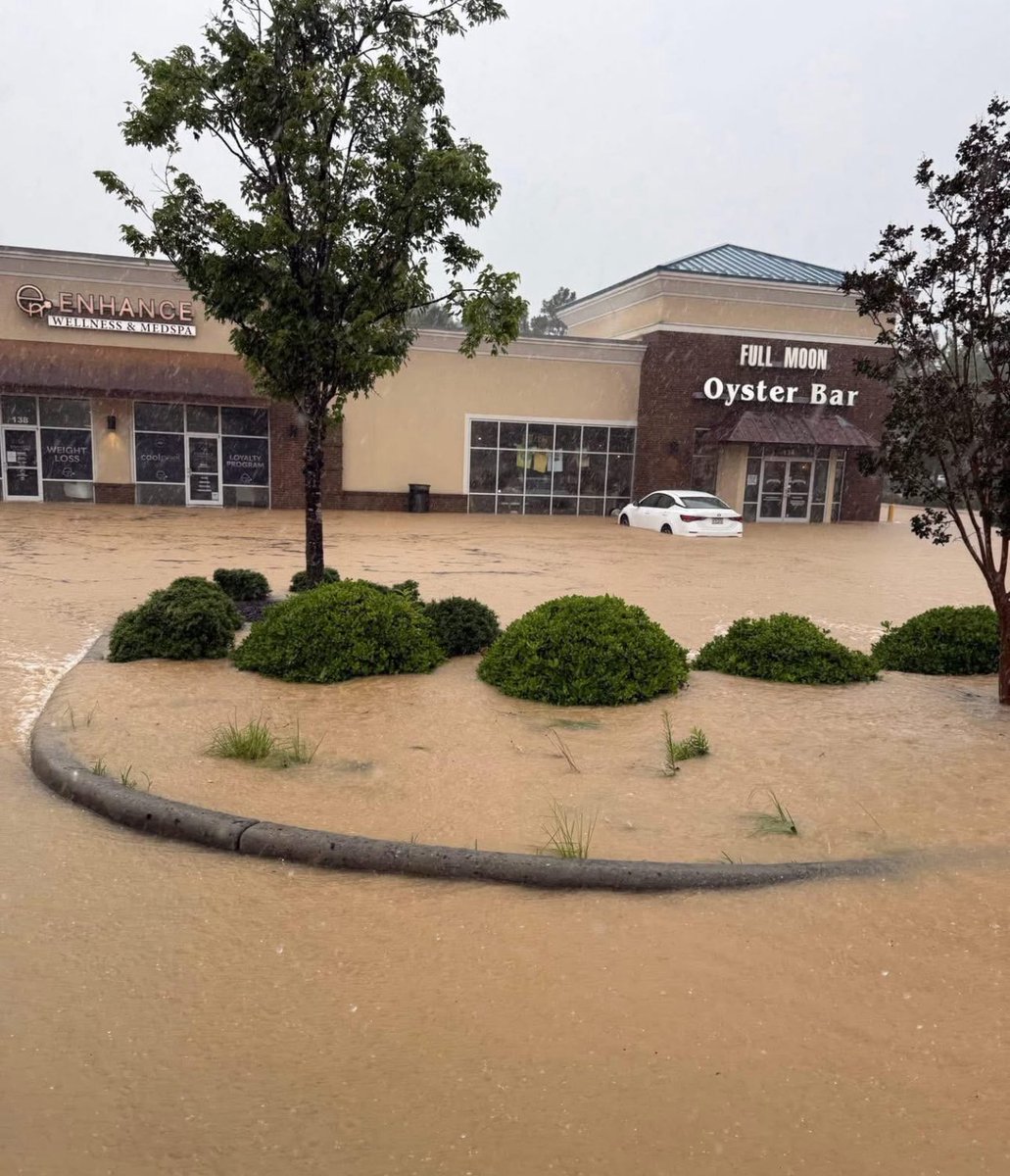8” of rain in Moore county NC please stay home active rescues happening. 
Any farmers or homesteaders that need help let me know we have resources.