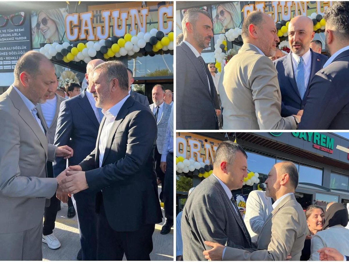 1️⃣ 📍Arasta / Sincan 

Ankara Büyükşehir Belediyesi AK Parti Grup Başkanvekilimiz Sn. Nihat Yalçın , Sincan Belediye Başkanımız Sn. Murat Ercan, İlçe Başkanımız Sn. Halil Etili, Kadın Kolları Başlanımız Sn. Fatma Hancızadeoğlu ve Yenimahalle İlçe Başkanımız Sn. Ekrem Yüce...
