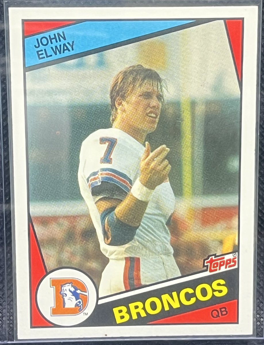 🟠💙 TWO Elways. ALL the greatness.
Two 1986 Topps John Elway rookies going into the vault—and it couldn’t be more fitting:

➤ The Drive I
➤ The Drive II
➤ 2x Super Bowl Champion
➤ 2x the Rookie Card Heat 🔥🔥

Denver’s legend. Football’s icon.
This vault drop is all about