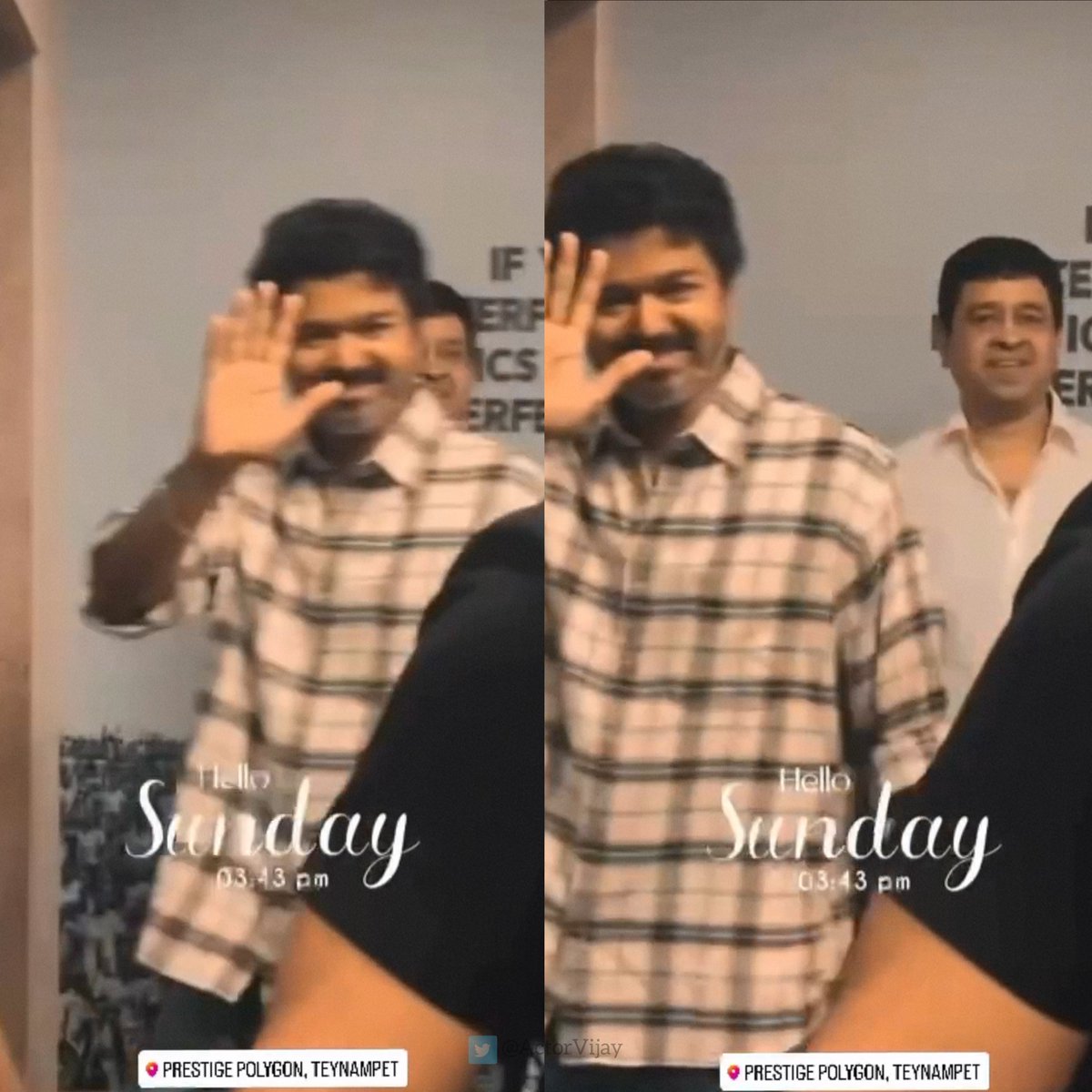Annan Dharisanam! 🔥😎🙏

#JanaNayagan | @ActorVijay