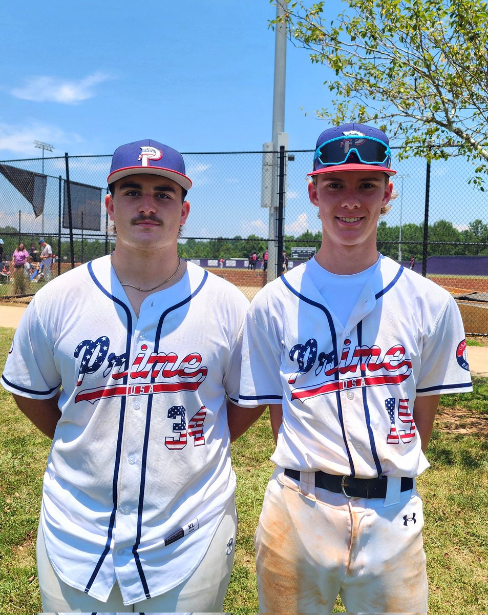 USA Prime Midwest (@usaprimemidwest) on Twitter photo PG WWBA National Championship
Game 1
Mikel & Sturtsman- 3 hit shutout
<a href="/SturtsmanHarper/">Harper Sturtsman</a>
1.1 IP, 1H, 2K, 0R
Austin Mikel
5.2 IP, 2H, 8K, 0BB, 0R
<a href="/haidenmcwhirt55/">Haiden McWhirt</a> 2-3
<a href="/BIGBraydenG10/">Brayden Gearhart</a> 1-3, 1RBI
<a href="/NathanBowman_6/">Nathan Bowman</a> 1-3
<a href="/Kyler_Hackman36/">Kyler_Hackman136</a> 1-3
<a href="/PrimeIndiana/">USA Prime Indiana</a>
<a href="/PG_Scouting/">Perfect Game Scout</a>
<a href="/PrepBaseballIN/">Prep Baseball Indiana</a> PG WWBA National Championship
Game 1
Mikel & Sturtsman- 3 hit shutout
<a href="/SturtsmanHarper/">Harper Sturtsman</a>
1.1 IP, 1H, 2K, 0R
Austin Mikel
5.2 IP, 2H, 8K, 0BB, 0R
<a href="/haidenmcwhirt55/">Haiden McWhirt</a> 2-3
<a href="/BIGBraydenG10/">Brayden Gearhart</a> 1-3, 1RBI
<a href="/NathanBowman_6/">Nathan Bowman</a> 1-3
<a href="/Kyler_Hackman36/">Kyler_Hackman136</a> 1-3
<a href="/PrimeIndiana/">USA Prime Indiana</a>
<a href="/PG_Scouting/">Perfect Game Scout</a>
<a href="/PrepBaseballIN/">Prep Baseball Indiana</a>