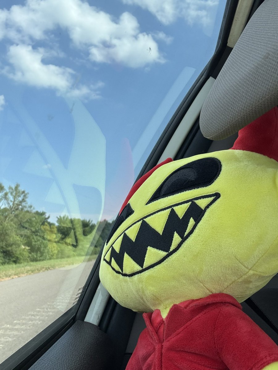 The Lemon Demon’s escape is getting out of hand. He just texted me this selfie. Where is he? Who would pick up this hitchhiker?!