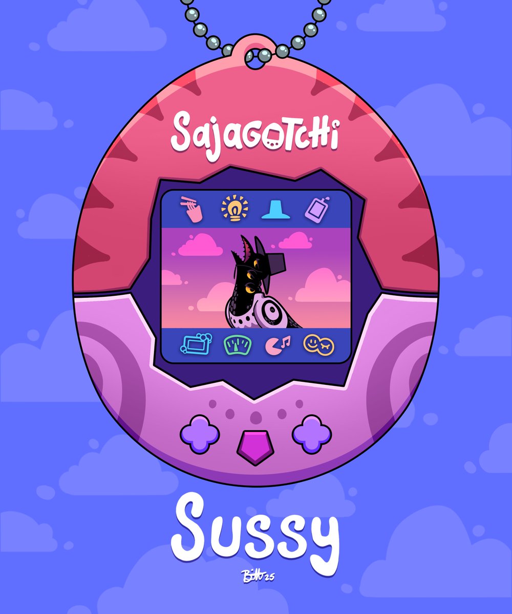 BrittaJJ26's tweet image. You cannot show me adorable companions like Derpy and Sussy and NOT expect me to draw them. I had a dream about Tamagotchis and just had to draw these. #kpopdemonhunters #fanart #KPDH #huntrix #sajaboys #myart