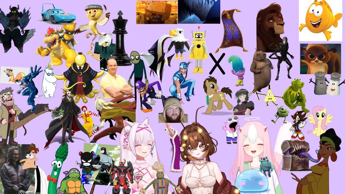 Today's stream was so much fun!!! Thank you <a href="/Mewukki/">Mewukki</a> and <a href="/BedeeliaBoueti/">Bedeelia 🛏🪳 |</a> for hearing me out and sharing your strangest lovable guys!!! Can't wait to hang out again!!! Love you two!! 🍡💗