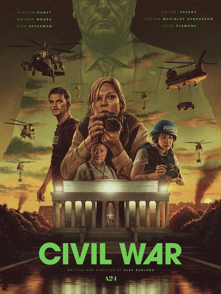 Stunning poster for Civil War by <a href="/DaltonFrizzell/">dalton frizzell</a> 

#CivilWar #PostersoftheWeek