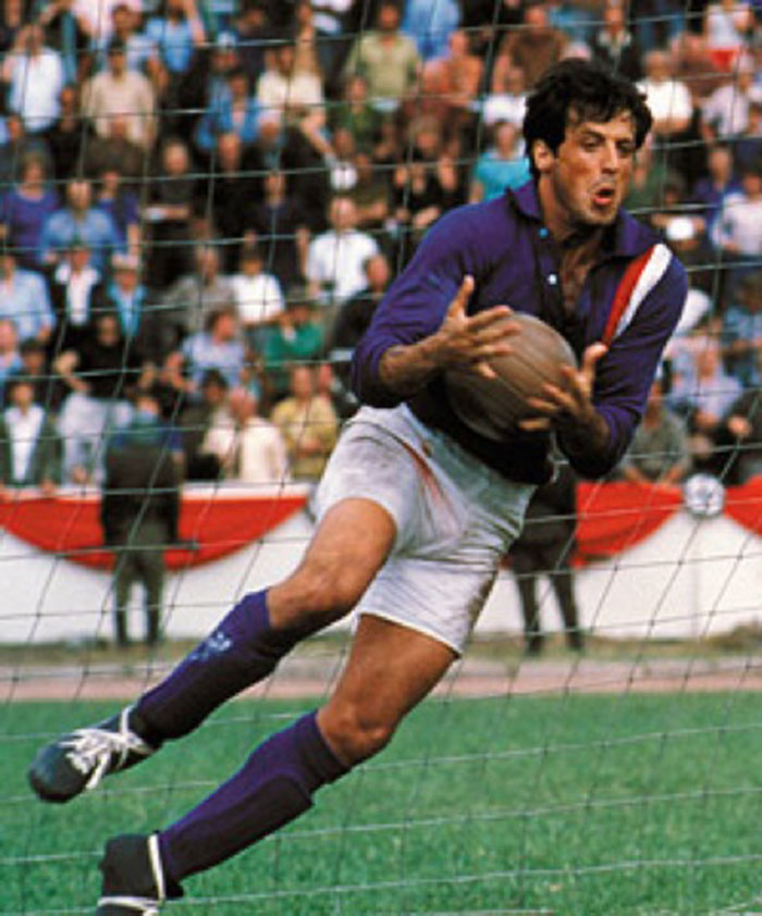 Sylvester Stallone en "Evasión o victoria" ("Victory"), John Huston, 1981 #TalDíaComoHoy #ElActor