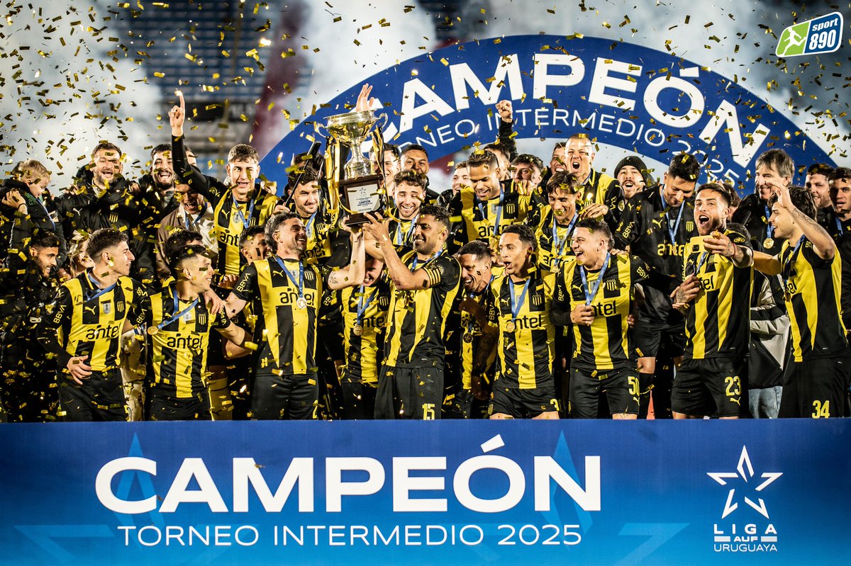 Felicitaciones para todo Peñarol. Campeón del Intermedio 🏆