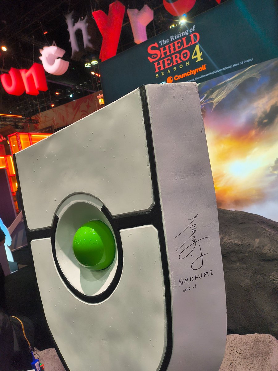 nin_bryan's tweet photo. Wow. Shields. #shieldhero #shieldheroAX2025 https://t.co/wgowKkURCF