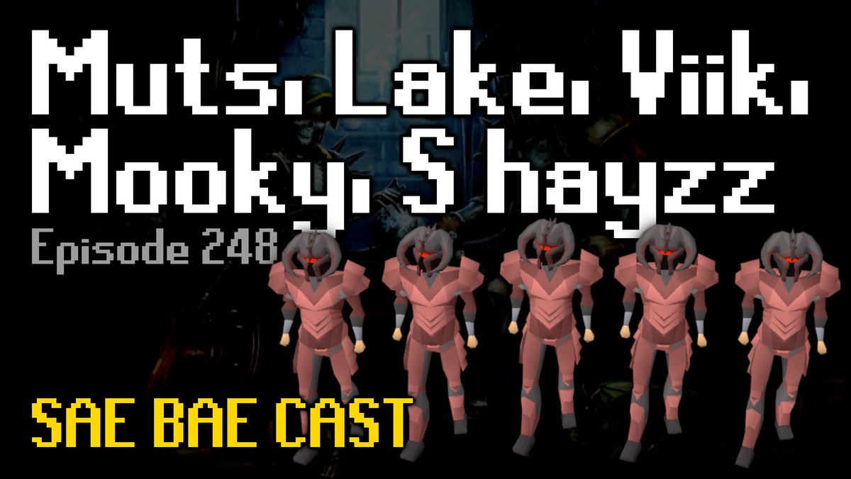 SaederRS's tweet image. Muts, Lake, Viik, Mooky, S hayzz - Grandmaster Group HCIM | Sae Bae Cast 248
I couldn't be more excited about this legendary team going after this insane goal!
Full episode: open.spotify.com/episode/4ACW83…
