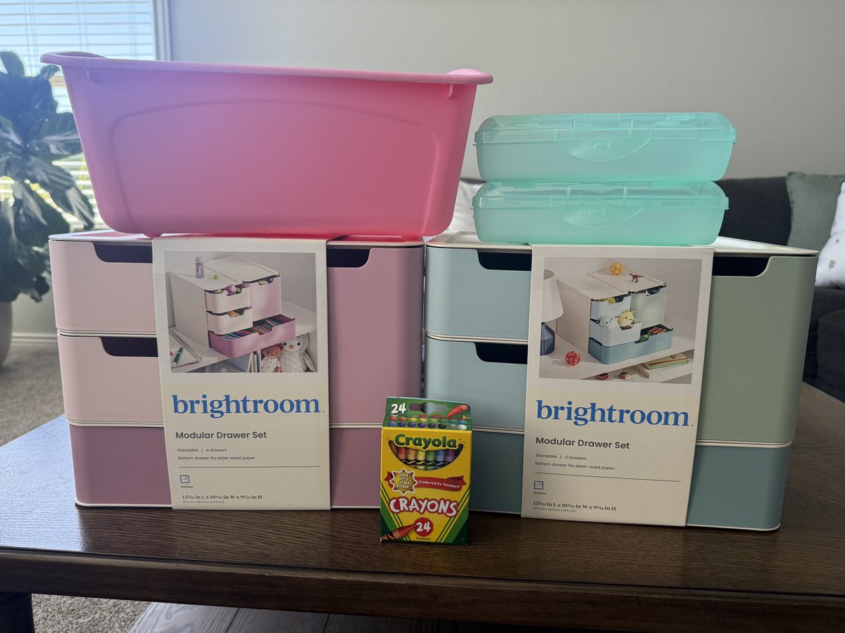 Thank you <a href="/CarlstromElaina/">Carlstrom, Elaina</a> for my <a href="/Target/">Target</a> wishlist purchase. These will be wonderful in my 1st grade class! Thank you for your support! 🩷

#clearthelist