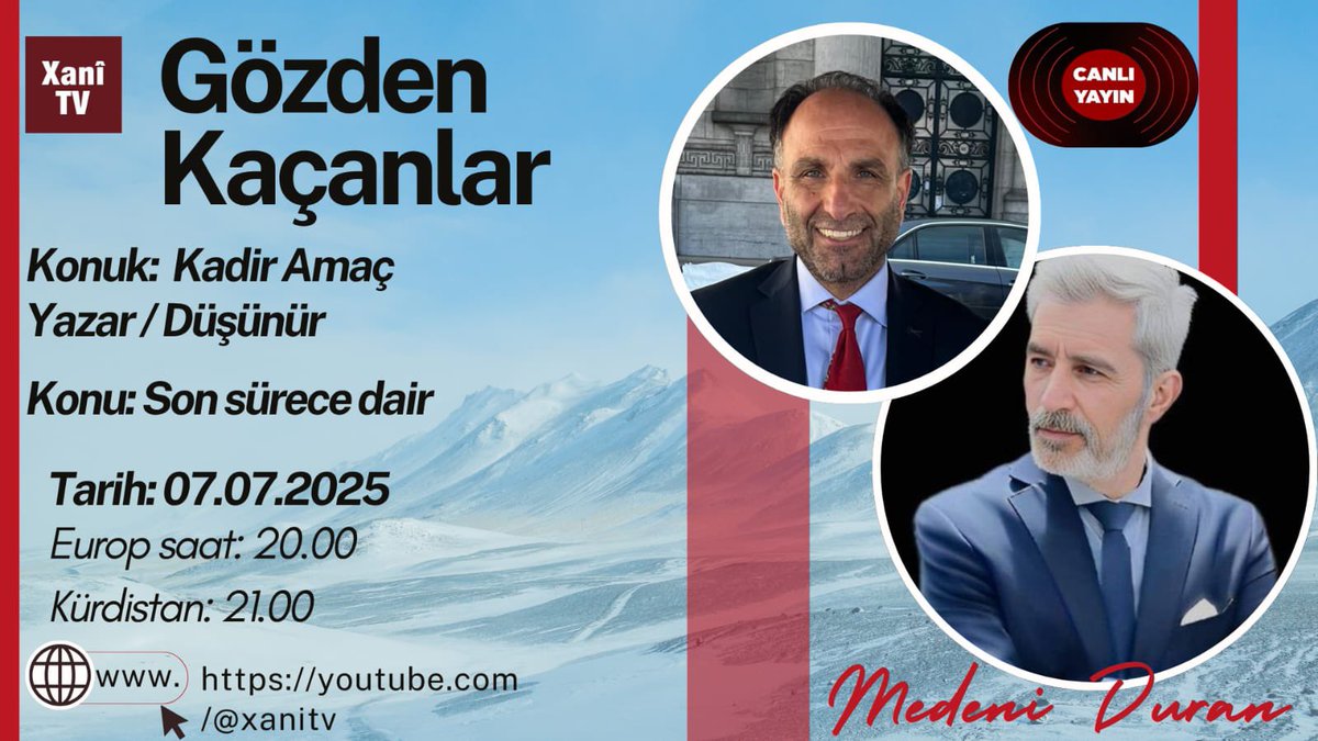 Buyrun yarın sayın Kadir Amaçla birlikteyiz