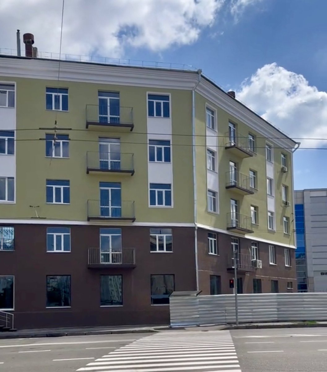 They say Ukraine is finished because Russians never stop shelling it.

Meanwhile, here’s a house in Kharkiv that Russia tried to destroy a year ago. Our people rebuilt it and even made it better despite the constant attacks.