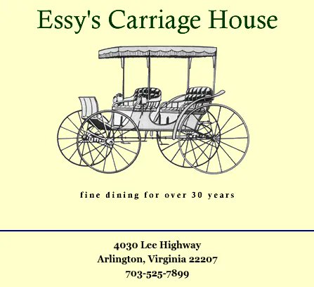 Carriage House on Cherry Hill in Cherrydale
A  decades-old eatery in Cherrydale recently closed, but new owners have  signaled their intention to open a new restaurant at the site rmnary.substack.com/p/carriage-hou…