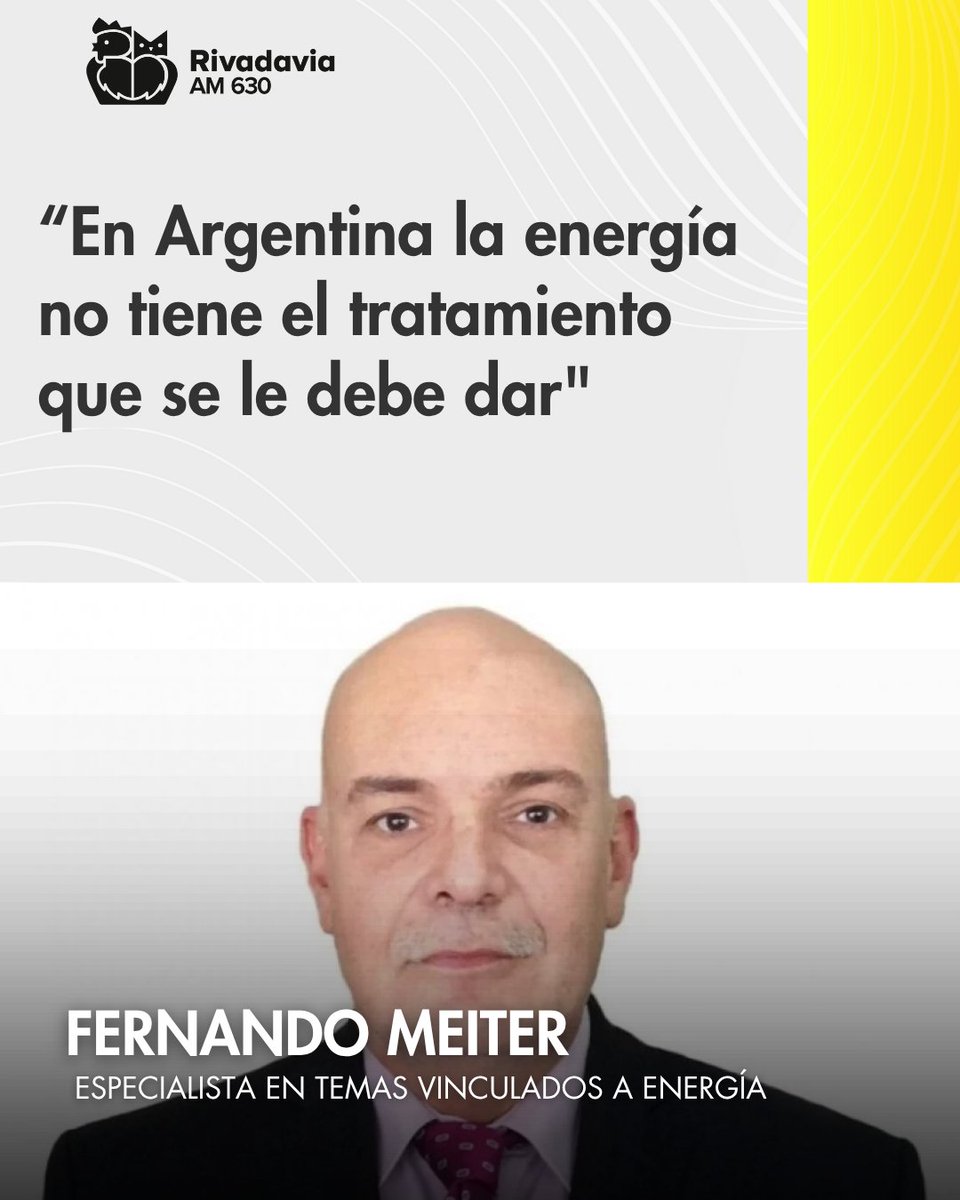 Radio Rivadavia (@rivadavia630) on Twitter photo 🗣️ Fernando Meiter, especialista en temas vinculados a energía, habló con <a href="/willykohan/">Willy Kohan</a> en #SomosNosotros: "El consumo de energía bajó un 20% el último mes".
👉🏻 Además, agregó: "Hay que revisar todas las instalaciones de gas natural, han aumentado mucho los accidentes con monóxido 🗣️ Fernando Meiter, especialista en temas vinculados a energía, habló con <a href="/willykohan/">Willy Kohan</a> en #SomosNosotros: "El consumo de energía bajó un 20% el último mes".
👉🏻 Además, agregó: "Hay que revisar todas las instalaciones de gas natural, han aumentado mucho los accidentes con monóxido