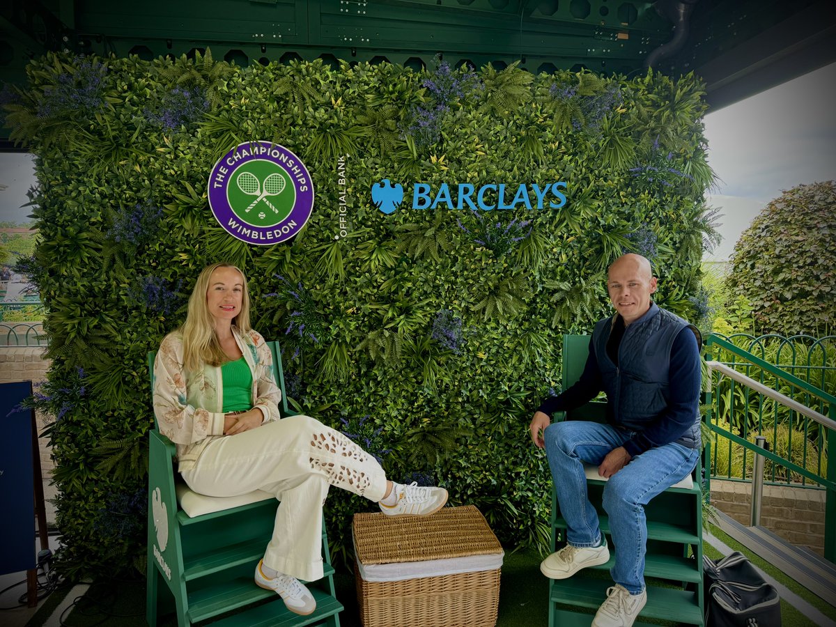 EugeneMinogue's tweet image. Amazing day with the Mrs @sambelly1984 soaking up the atmosphere at @wimbledon yesterday!

A privilege to see some great games on Centre Court, including the legend - @DjokerNole 🇷🇸

🎾 🍓🥂🍻☔️🌤️

#NewBallsPlease #PimmsOClock #Wimbledon