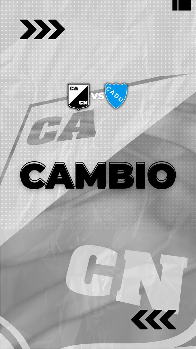 #PrimeraNacional | 🏆 Fecha 21

#CentralNorte 2 - 0 #DefensoresUnidos 

⏰ 26'ST

Cambio en Central Norte

➡️Ingresa Augusto Berrondo 
⬅️Sale Luciano Ferreyra 

#SomosNacional 🐦‍⬛ 
#VamosCentral ⚫️⚪️⚫