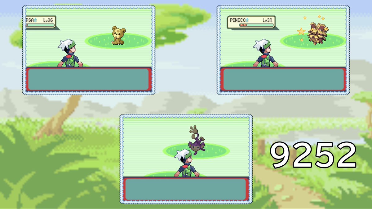 n0lain's tweet image. Finally wrapped up my first Hoenn #safariweek phase (7th phase overall) with Pineco! Named after Wizzy since he beat Cody at GOML just before the catch :-)

Overall a pretty good safari week for me, hopefully I will post a compilation video sometime soon