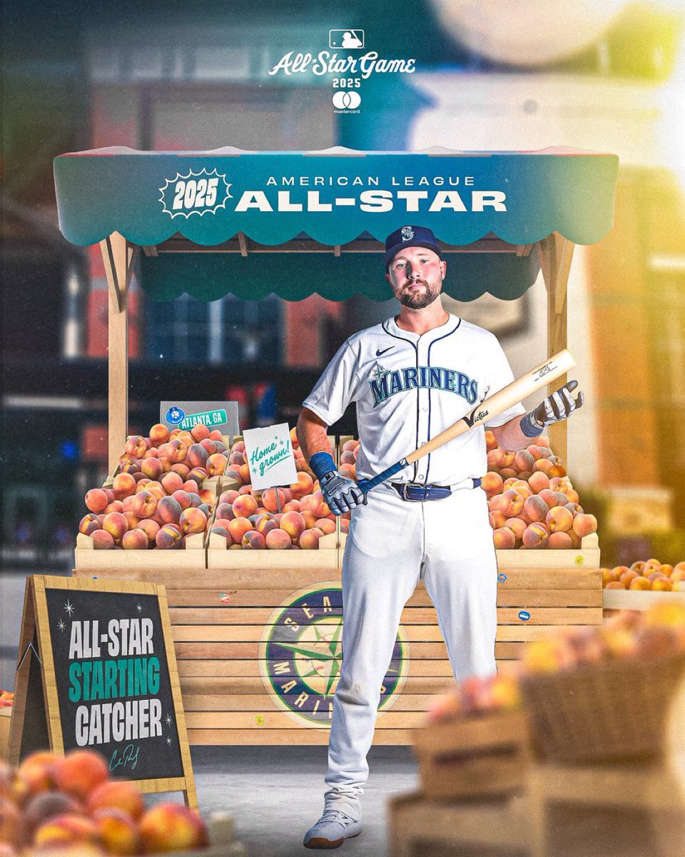 Mariners officially have 4 All-Stars
 
⭐️ Cal Raleigh 
⭐️ Julio Rodriguez 
⭐️ Bryan Woo 
⭐️ Andres Munoz