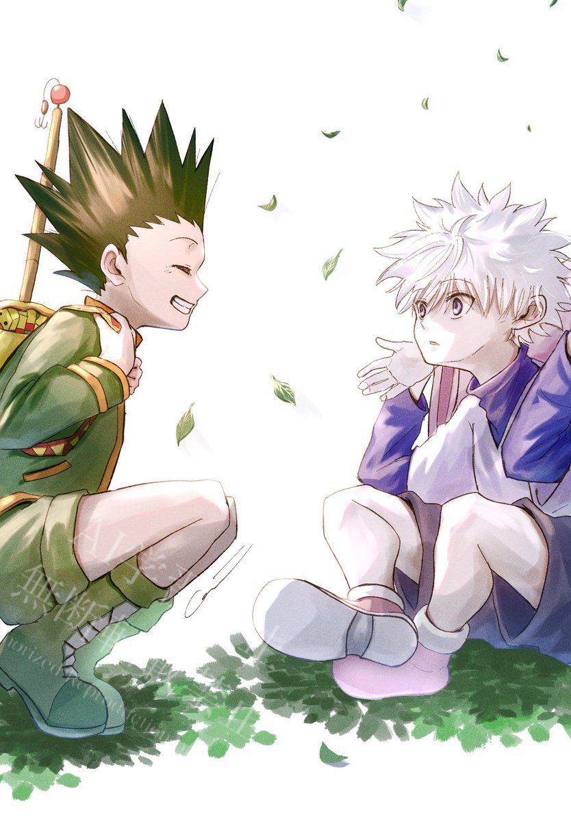 #キルア生誕祭2025
#キルア誕生祭2025

🎭「お兄ちゃん、もういいよ！」

🎣「へへっ、キルアっ！会いにきた！」