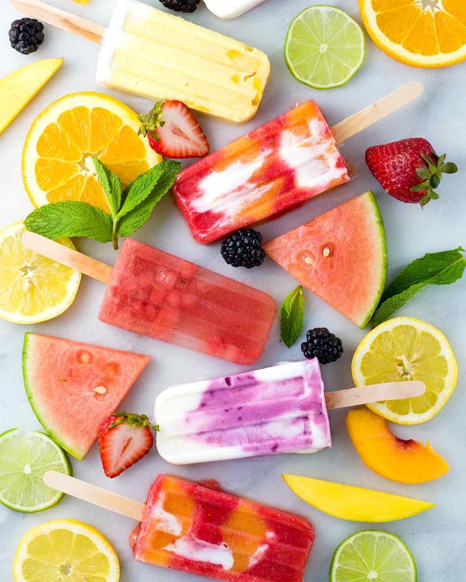 Jessica_Gavin's tweet image. Treat yourself to a rainbow of flavors with our assorted #fruit #popsicles! 🌈🍍🍐 From tangy citrus to tropical delights, we've got the perfect icy treat for every palate. #recipe: jessicagavin.com/make-your-own-…

#MakeYourOwn #HomemadeFruitPopsicles #FruitPopsicles #SummerFun