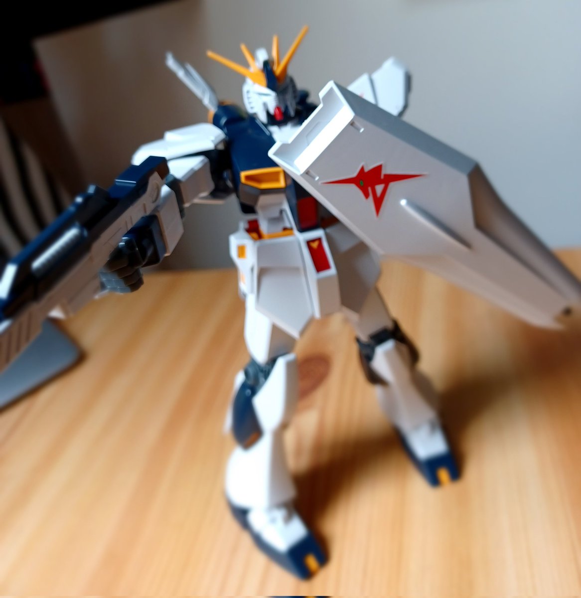 Ulchabhain's tweet image. RX-93 V Gundam (entry grade)
c'est le premier que je finis, je l'aime bien 🥹