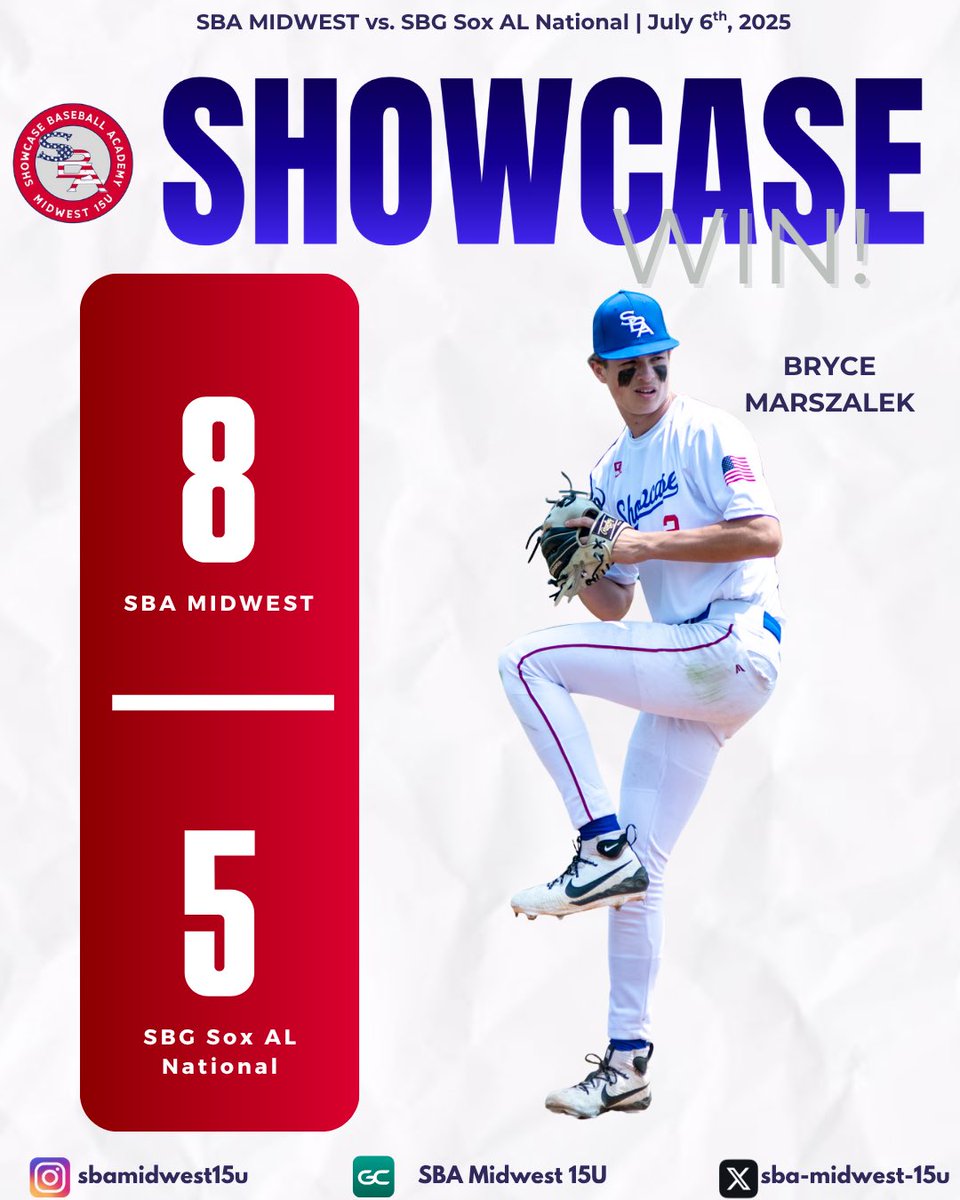 Day 2 produced another win! 🥵 #sbamidwest