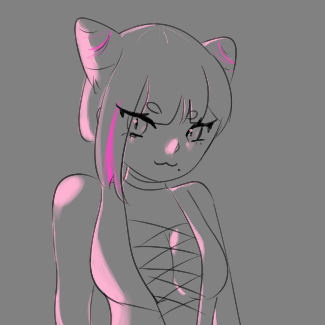 oh boi it's been long since I last drew 

#artomicbomb #kawawart