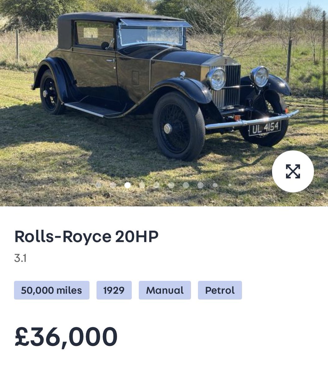 I get why these are this kind of money, but I think a lot of the worry is overblown.

Also, if I drive past you in this, I’m going to assume you’re worth nine figures, minimum.

Absolutely sensational style for about the price of the UK’s average new car.