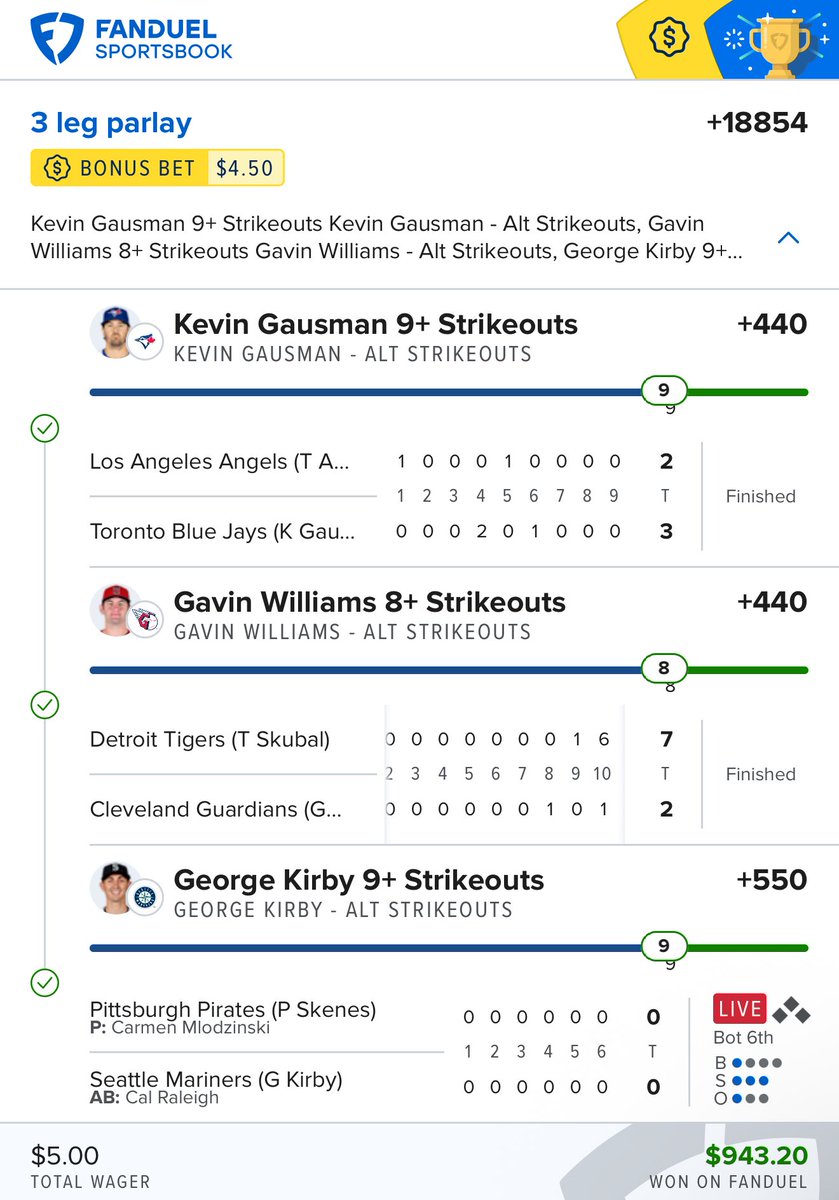 GEORGE KIRBY IS A LEGENDDDD!! 🔥🔥

+18854 ✅

GIVEAWAY TIME!!

$100 giveaway / 4 winners of $25! 💰 💴 

To enter you must follow , like, and rt this post!

Join now with code MLB for 40% off!
whop.com/checkout/plan_…