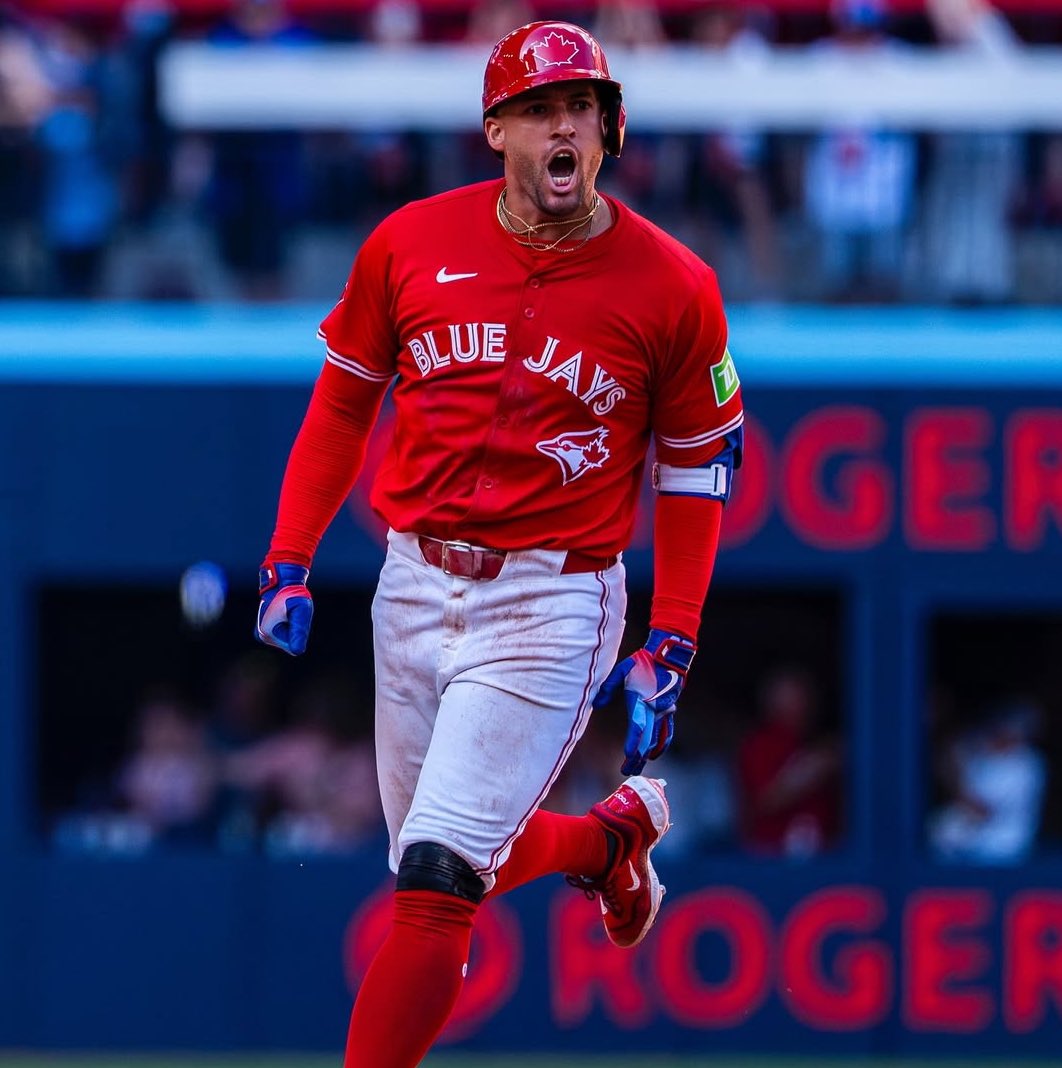 JustBB_Media's tweet photo. George Springer’s AL ranks:

SLG: 5th (.512)
OPS: 4th (.886)
OPS+: 4th (147)
wRC+: 4th (147)

Top 5 offensive player in the American League and somehow not an All-Star. https://t.co/h7S5NrfCMZ