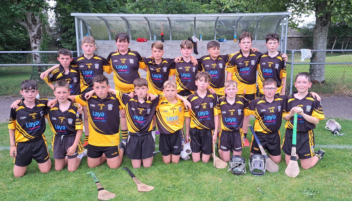 Our Fé12 hurling team played their 2nd phase 2 hurling match this evening away against Millstreet. It was a very competitive game with some lovely hurling played and great goals scored. Keep up the practice and hard work, lads ⬛️🟨
