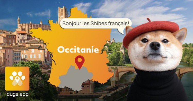 BONJOUR LES SHIBES FRANÇAIS : REJOIGNEZ DuG OCCITANIE! 🇫🇷

Êtes-vous un détenteur, utilisateur ou passionné de Dogecoin dans la région Occitanie en France ?

Alors, DuG Occitanie est votre meute ! Rejoignez d’autres Shibes pour participer à des événements communautaires