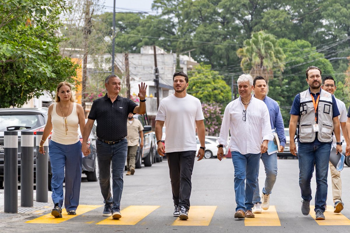 Rumbo al Mundial 2026, estamos haciendo grandes obras que se quedarán para que las y los guadalupenses las disfruten para siempre, como el nuevo Corredor Verde que conectará el casco histórico del municipio con el parque Río La Silla y el estadio BBVA. ⚽️🌿