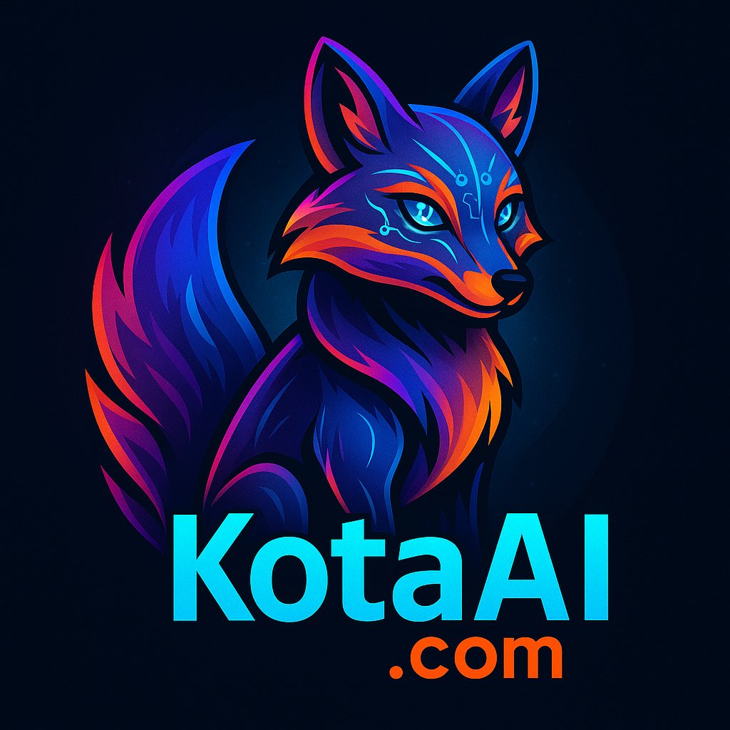 Duval.ai (@duval_ai) on Twitter photo For sale: KotaAI.com — a clean, brandable domain perfect for any AI startup, tool, or platform. Easy to remember, globally appealing, and startup-ready. Listed for $1,000. For sale: KotaAI.com — a clean, brandable domain perfect for any AI startup, tool, or platform. Easy to remember, globally appealing, and startup-ready. Listed for $1,000.