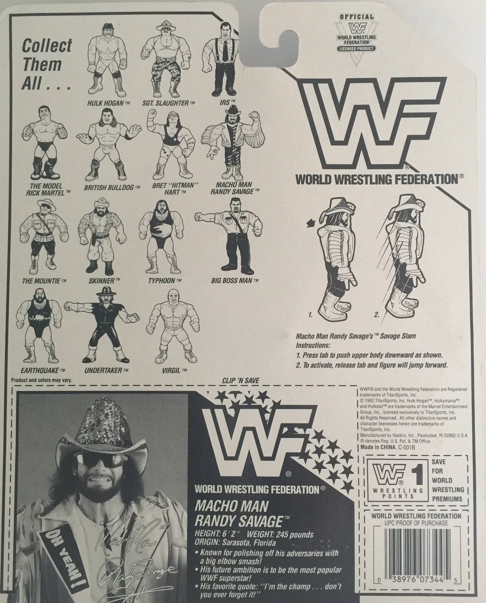 wrestlingtoytracker.com

Macho Man Randy Savage Series 5

#WWF #WWE #Vintage #Hasbro #WrestlingCommunity #MachoMadness