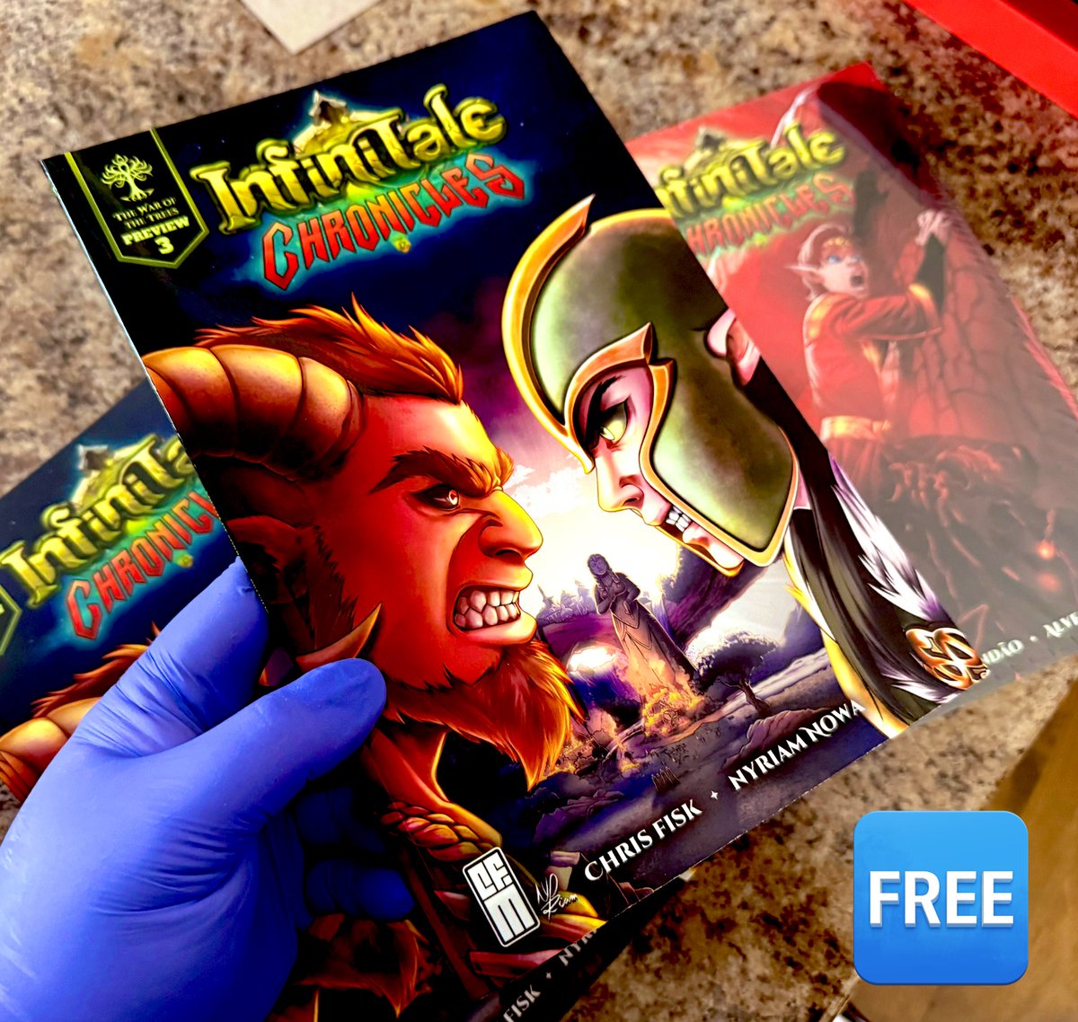 InfinitaleComic's tweet photo. 🔥INFINITALE CHRONICLES #2 already surpassed the first campaign’s funding (not including InDemand Sales)!

🧾 5 backers away from 100 backers!

⏰ 16 days left to back this epic fantasy adventure!

📚 3 Editions available! Whichever gets backed the most determines the future style of the rest of this 10 book series!

🎁 Don’t miss out on the FREE add-ons!

🚚 Fulfillment starts when the campaign ends!

Link in the replies!