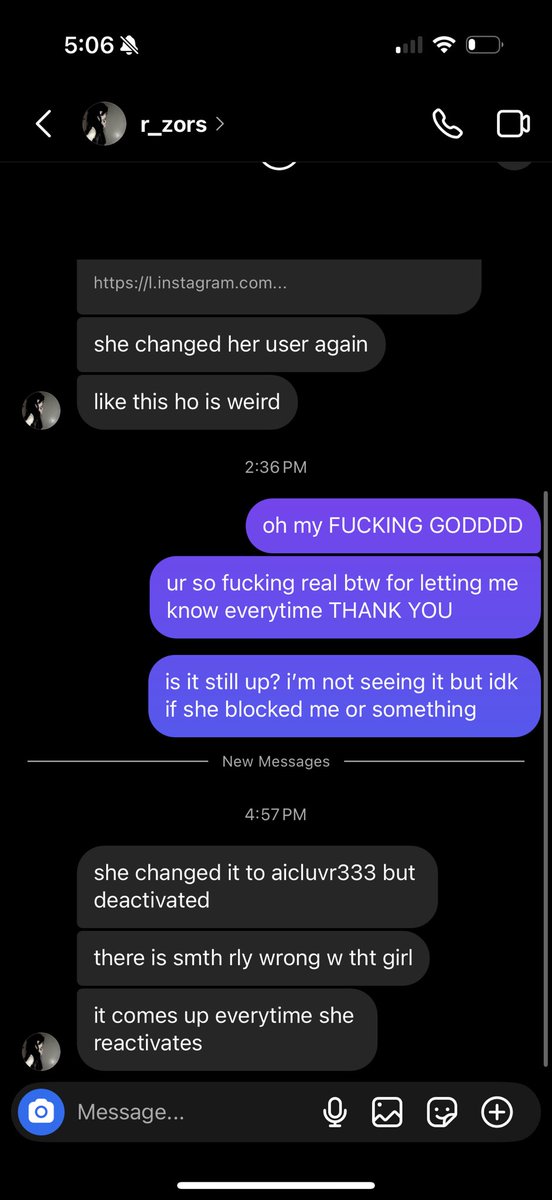 and BTW if her @ on here magically changes to aicluvr333 (like she tried to do previously) THATS STILL NOT ME LOL she’s so funny for that but yeah i’m only aicluvr333 on instagram TY.