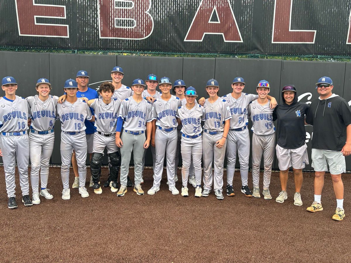 Had a great summer coaching these studs! Thankful for the players and family’s! <a href="/Devils_Smith15u/">Diamond Devils Smith</a> <a href="/DiamondDevilsBB/">Diamond Devils BB</a>