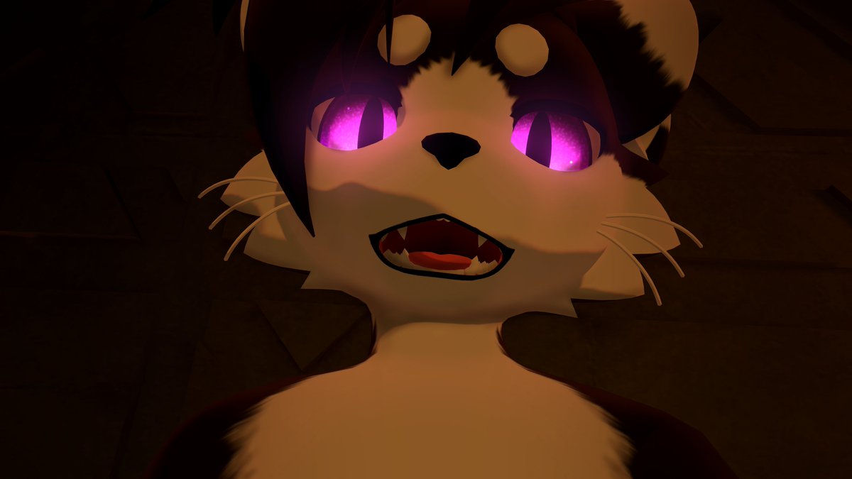 Would you like to spend some time with this cute kitty ❤️?.

#VRChat #vrchatfurry