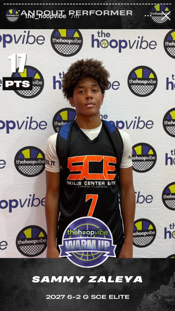 top performer this weekend at the hoopvibe warmup <a href="/BdaleBasketball/">Bloomingdale Boys Basketball</a> <a href="/Buggsnow/">Vincent Buggs ret Gen/FB Coach/CEO</a> <a href="/Bdale_Football/">Bdale Football</a> <a href="/shottazjr2/">Zelaya Jr</a>