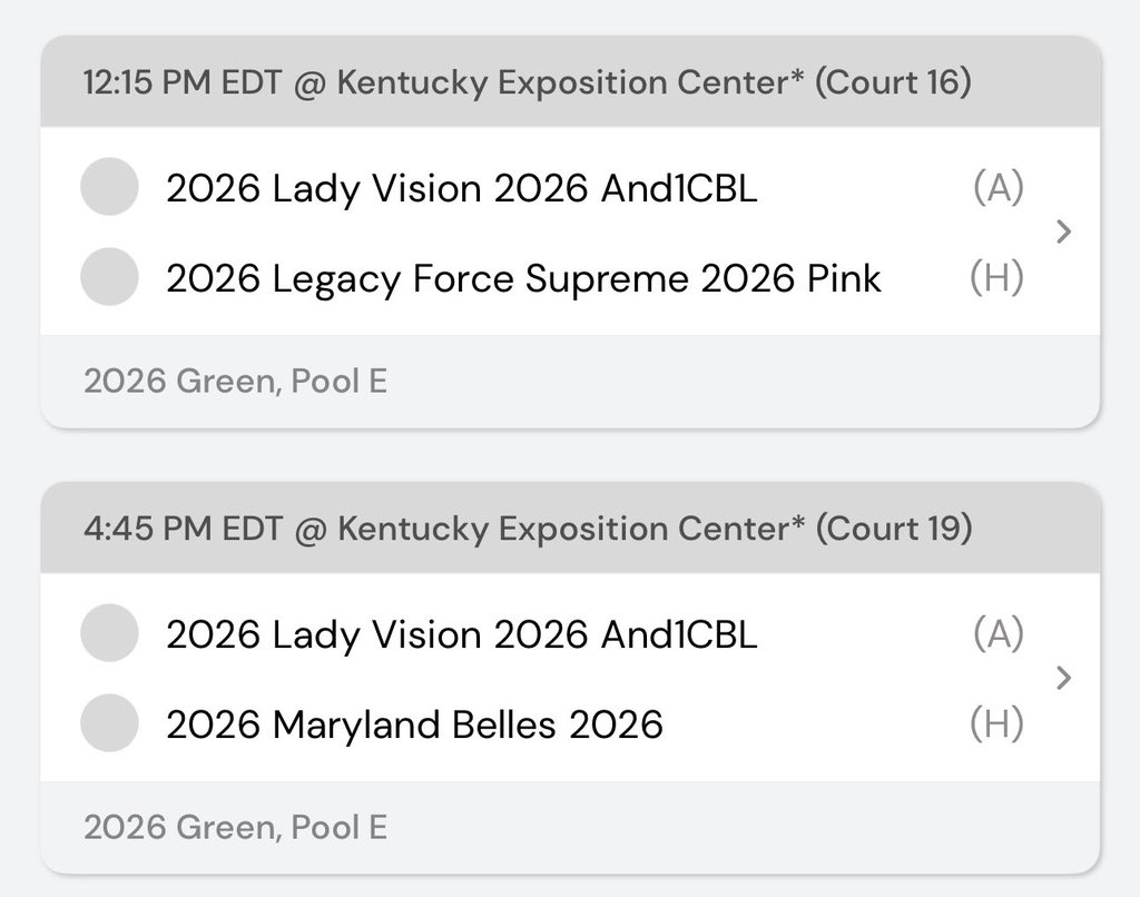 JaylynnGoodwin's tweet image. Schedule for next week at run for roses!!!
@LadyVision2024