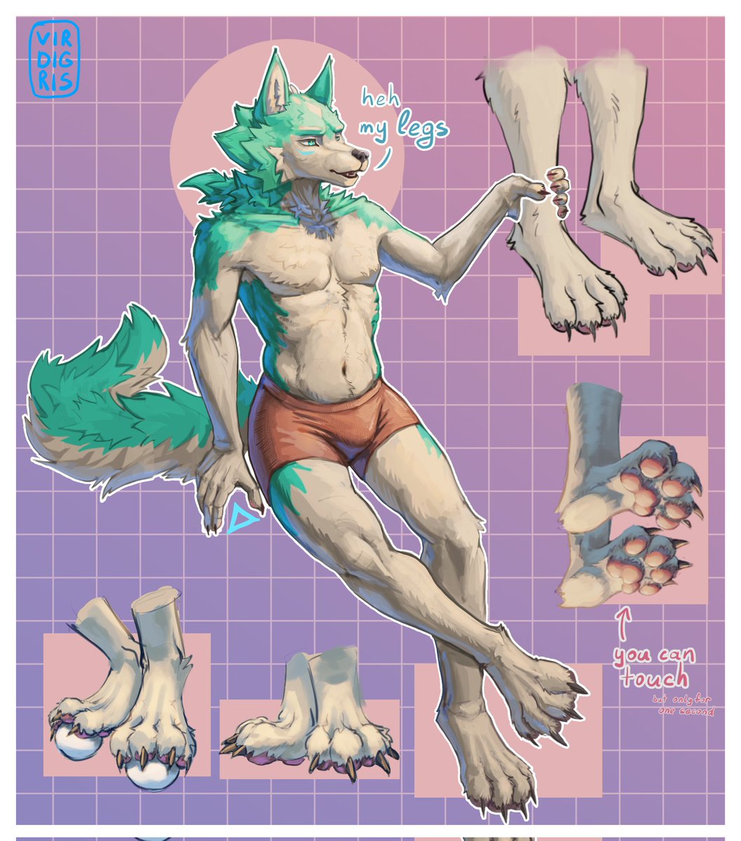 vir_digris's tweet image. Paws, paws and more paws