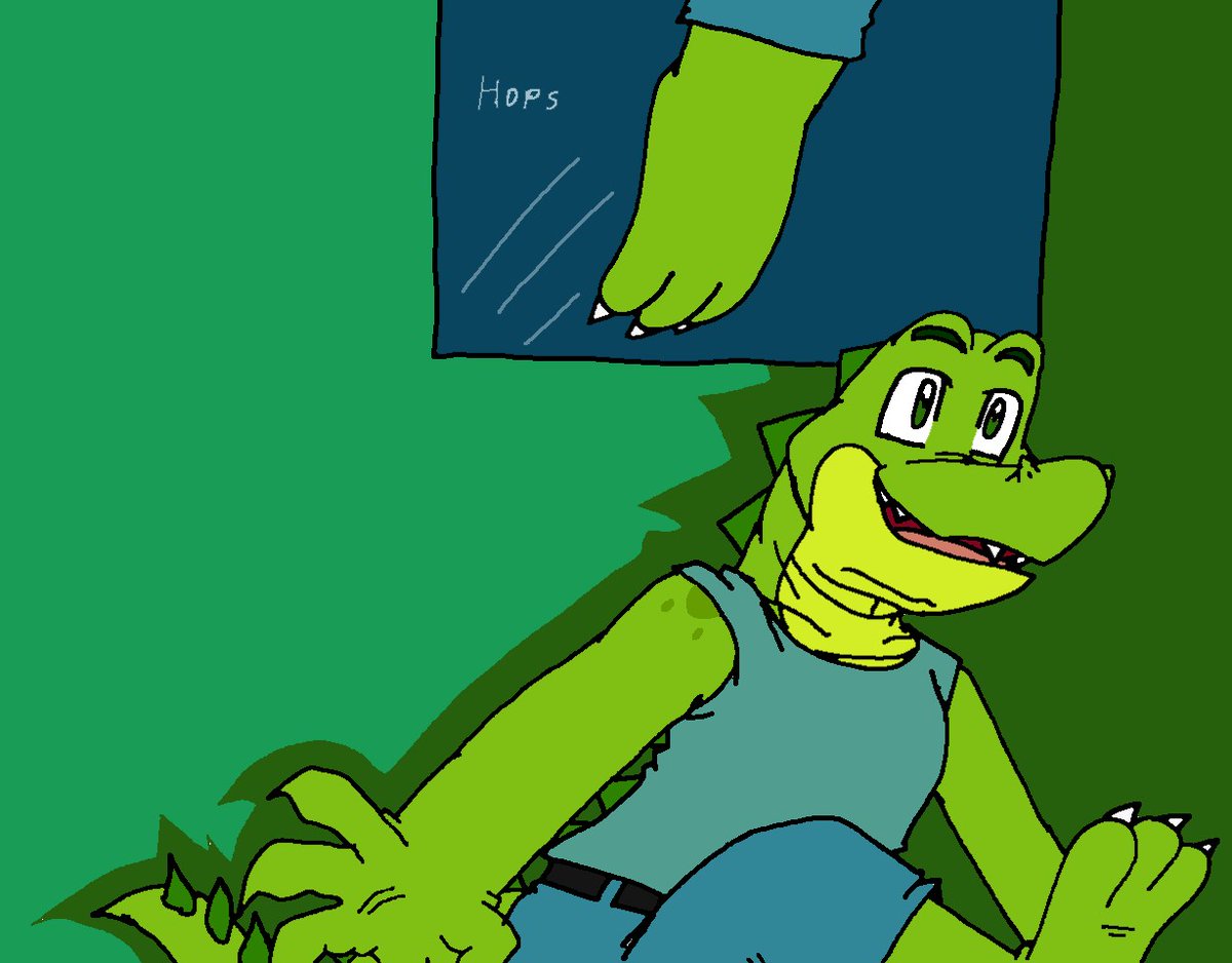 RedHedge8's tweet image. 2025 art of @BearsFlush 
Character owns by the artist