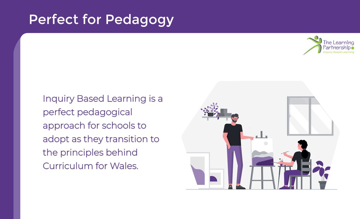 #InquiryBasedLearning is a perfect pedagogical approach for schools to adopt as they transition to the principles behind #CurriculumforWales.